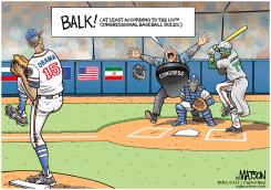 CONGRESS UMPIRES NUCLEAR DEAL WITH IRAN by R.J. Matson