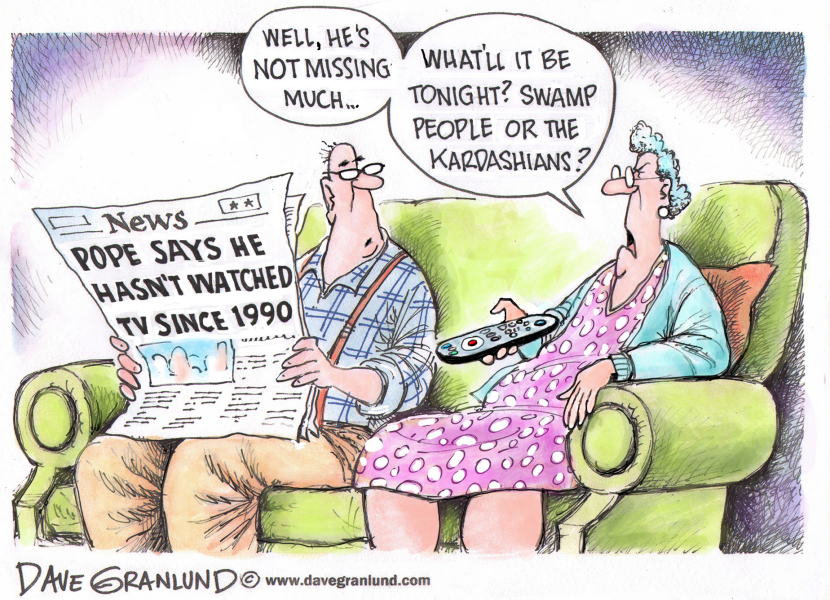 Pope Francis and TV