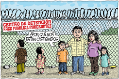 CENTROS DE DETENCION PARA FAMLIAS INMIGRANTES /  by Monte Wolverton