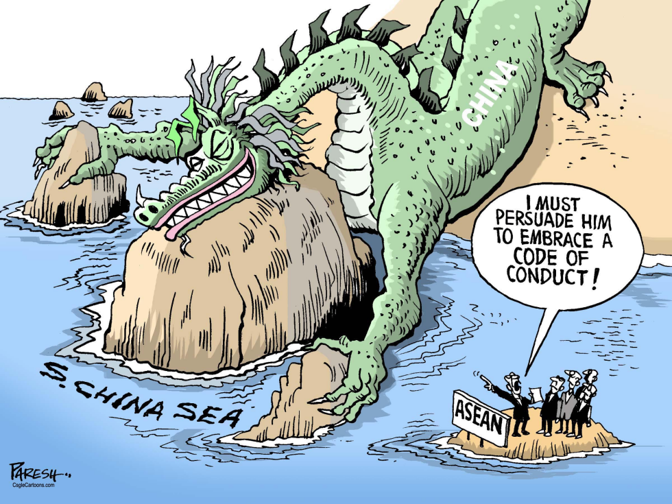  SOUTH CHINA SEA TROUBLES by Paresh Nath