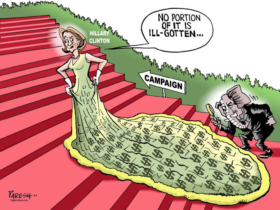  HILLARY’S FUNDING ISSUE by Paresh Nath