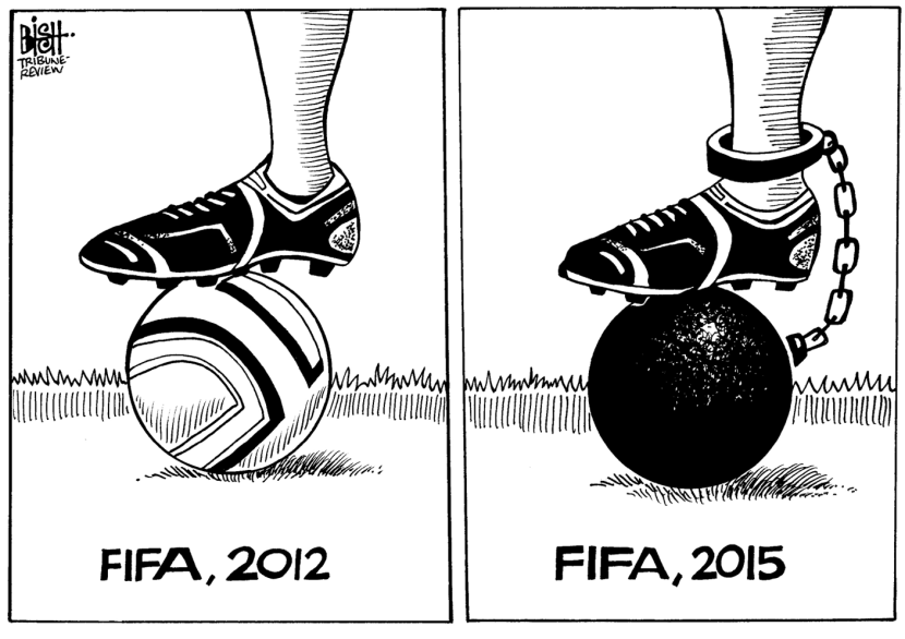 FIFA SCANDAL, B/W