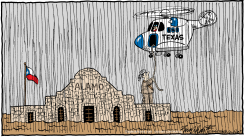 FLOODING IN TEXAS by Bob Englehart