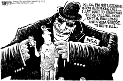NSA METADATA by Rick McKee