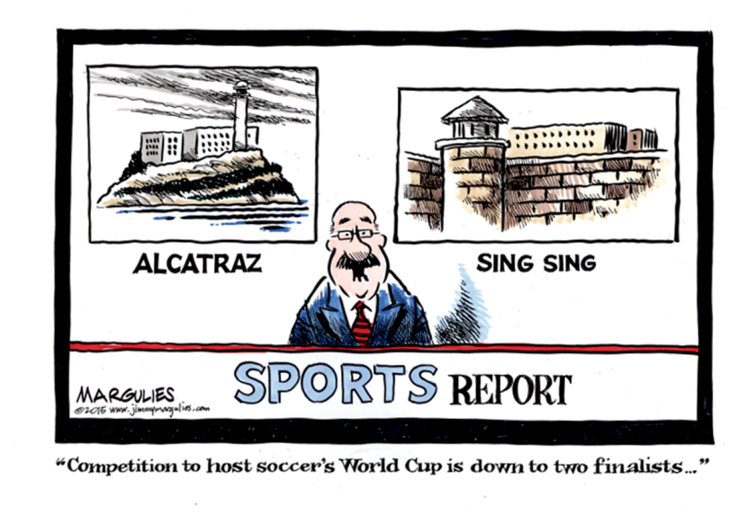 World Cup soccer scandal color