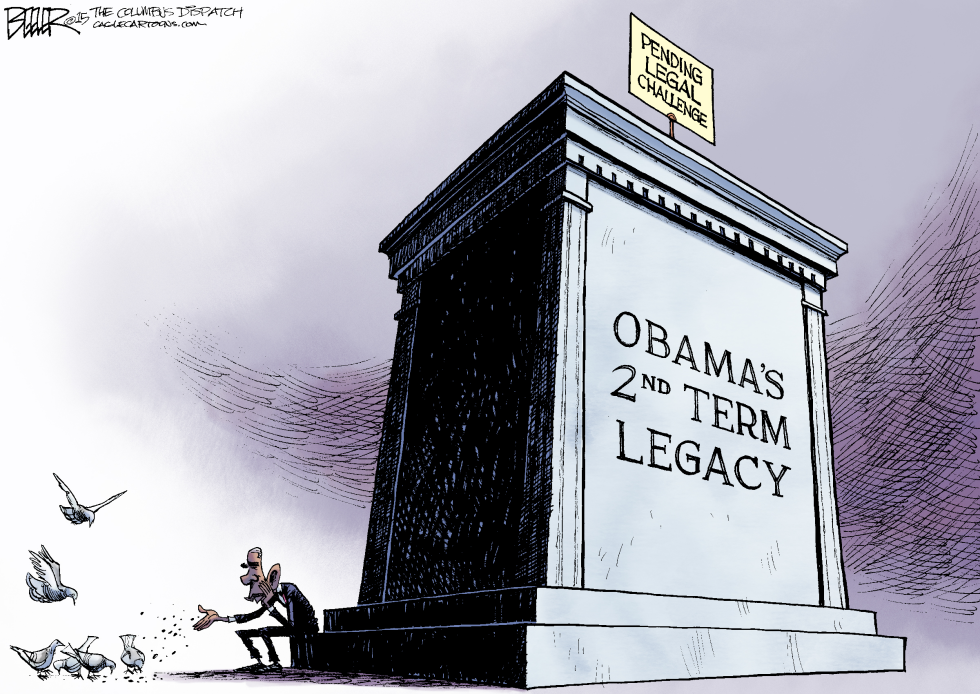  MONUMENTAL LEGACY by Nate Beeler