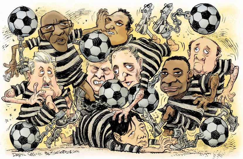 FIFA Officials in Prison Garb COLOR