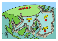 CHINESE WALL by Arend Van Dam