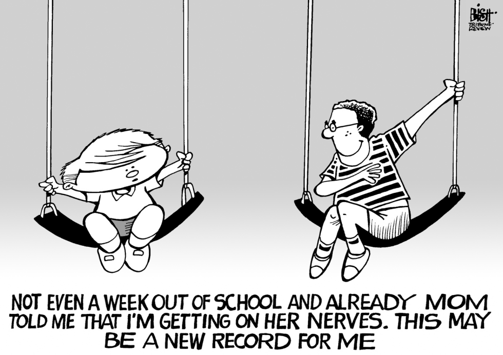 SCHOOL'S OUT, B/W