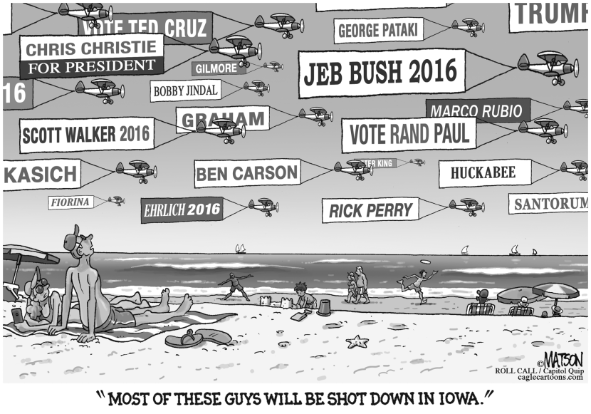 Too Many Republican Presidential Candidates