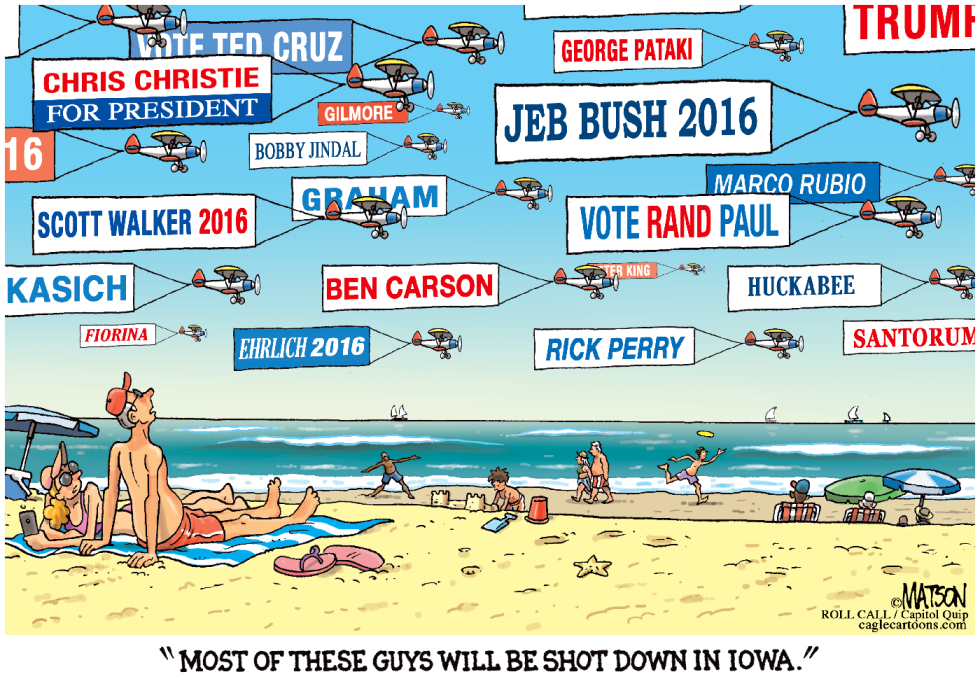 Too Many Republican Presidential Candidates-COLOR