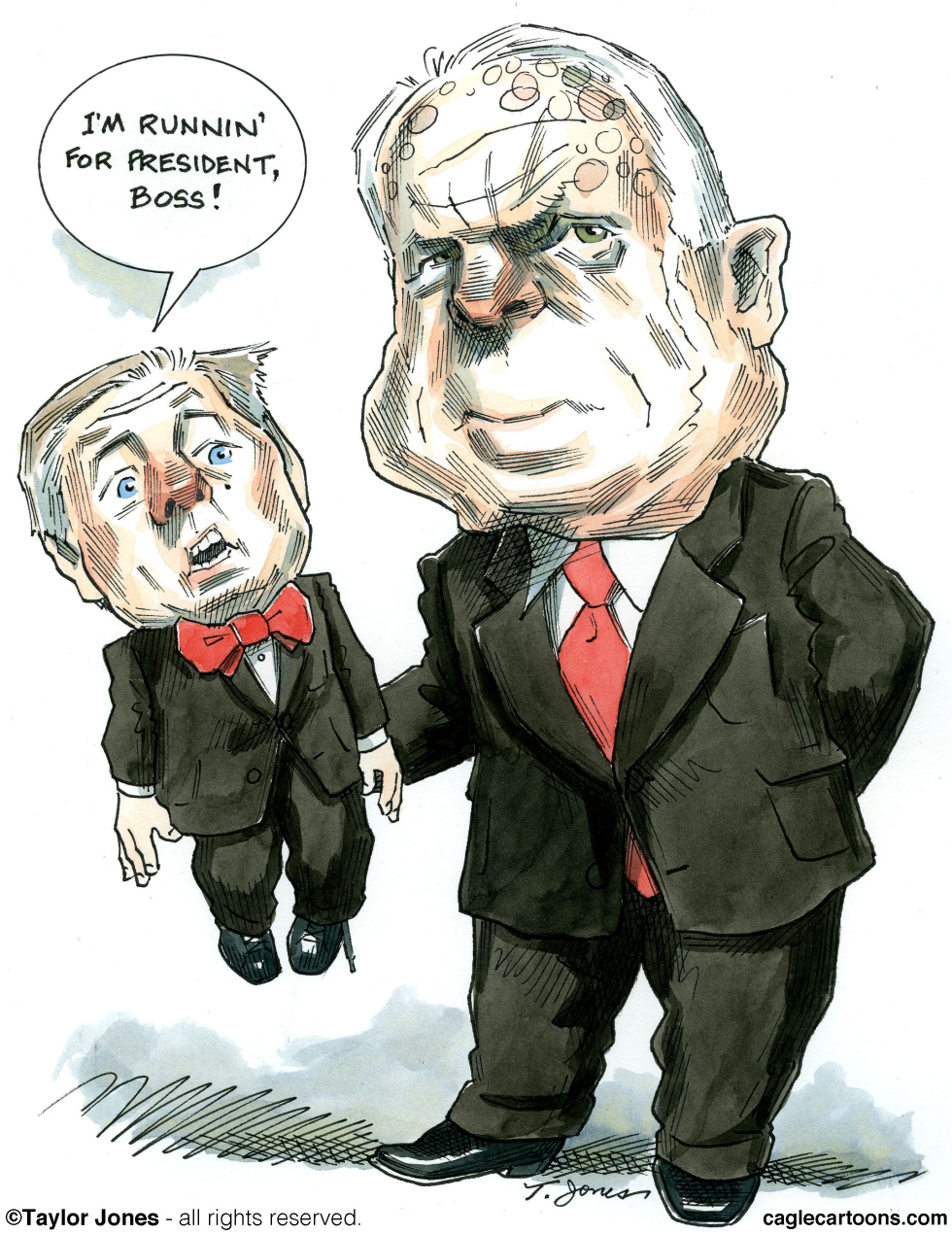 Lindsey Graham announces 2016 presidential run while tied to John McCain