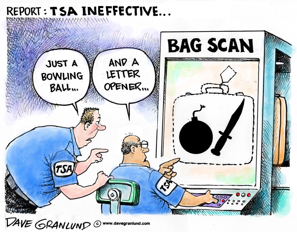 TSA ineffective