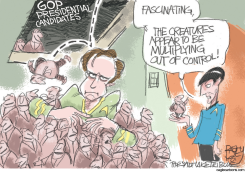 GOP TROUBLES  by Pat Bagley