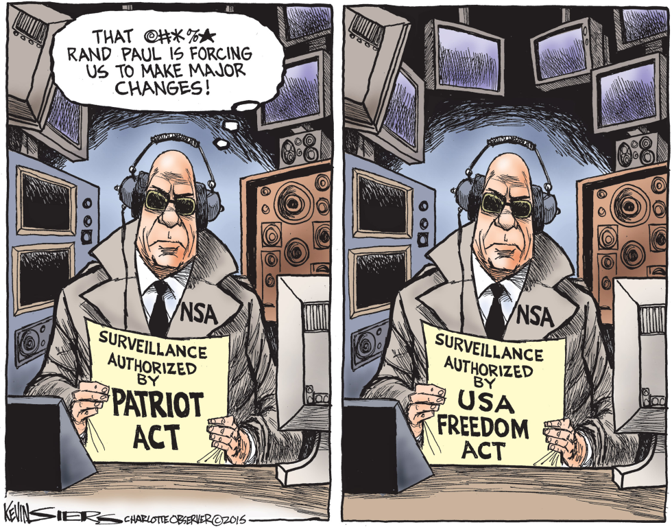  NSA SURVEILLANCE by Kevin Siers