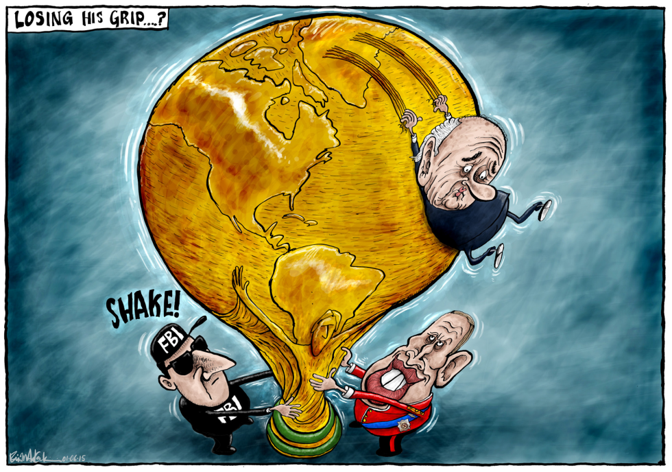Sepp Blatter Losing His Grip
