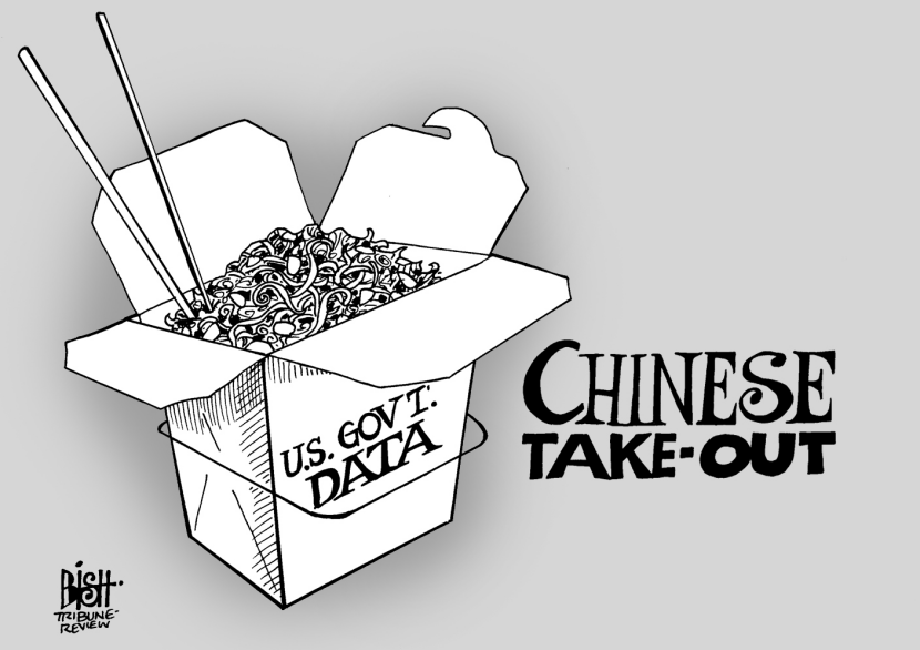 CHINESE HACKING, B/W
