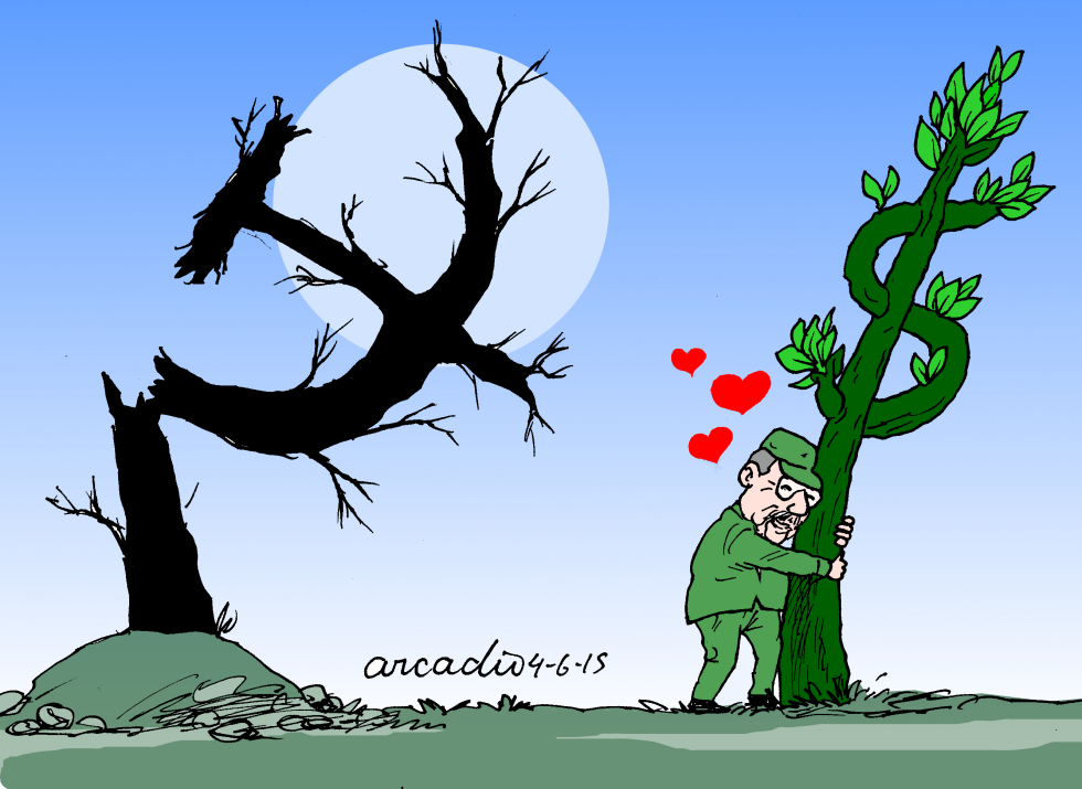 Raul Castro y su nuevo amor