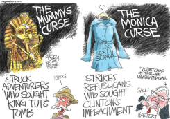 HASTERT CURSE  by Pat Bagley
