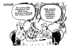 CHINESE HACKERS  by Jimmy Margulies