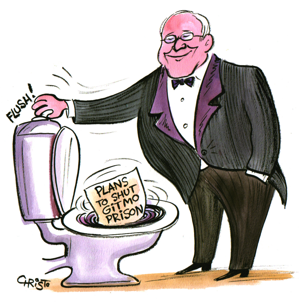 Dick Cheney and Plans to Shut Guantanamo - COLOR