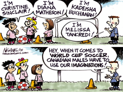 WOMENS WORLD CUP by Steve Nease