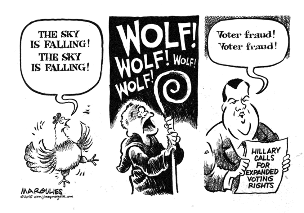 Christie warns of voter fraud