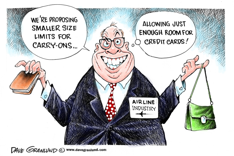 Smaller carry-ons