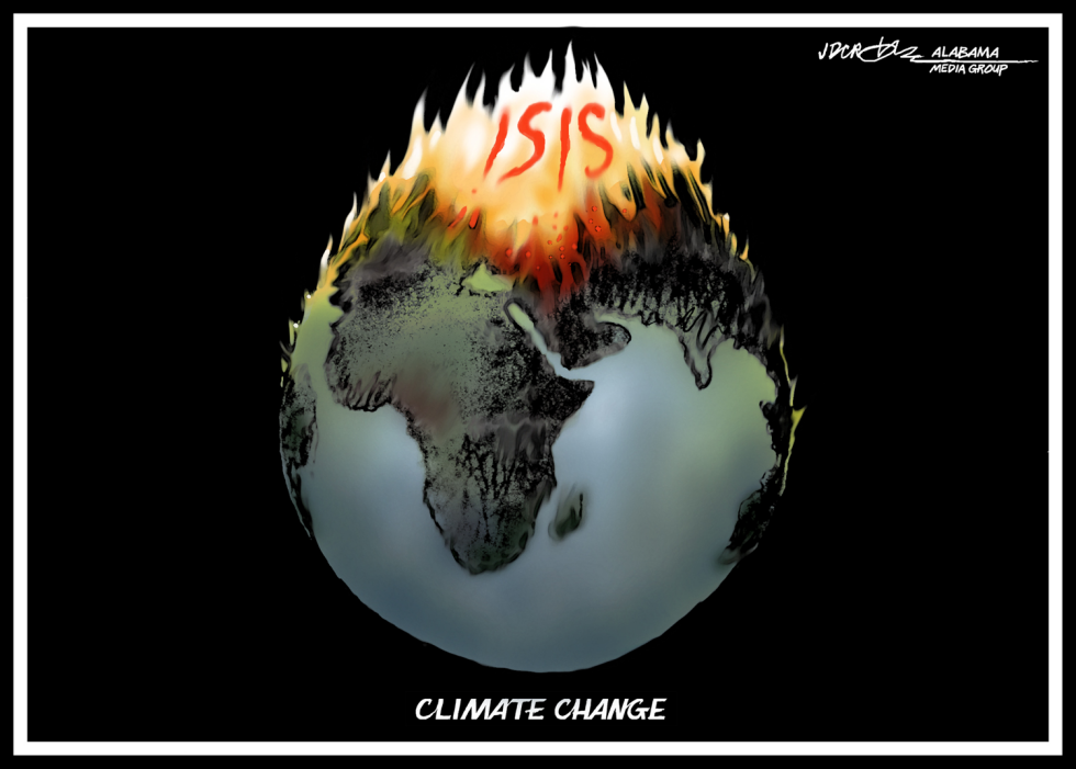 ISIS threat is climate changing