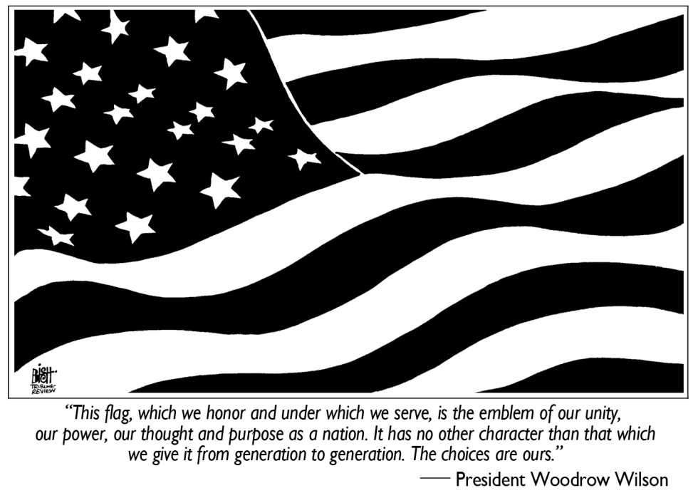 FLAG DAY 2015, B/W