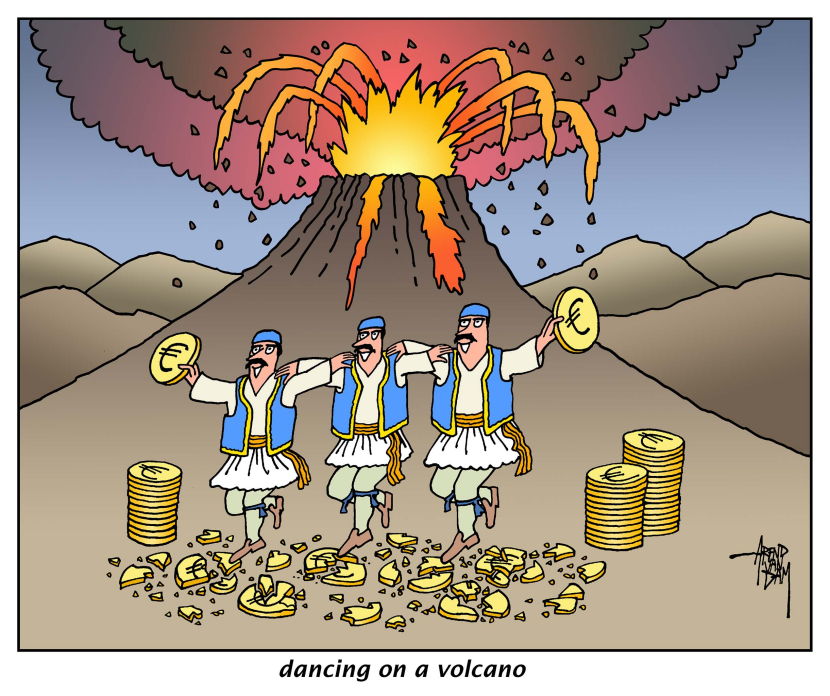 dancing on a volcano