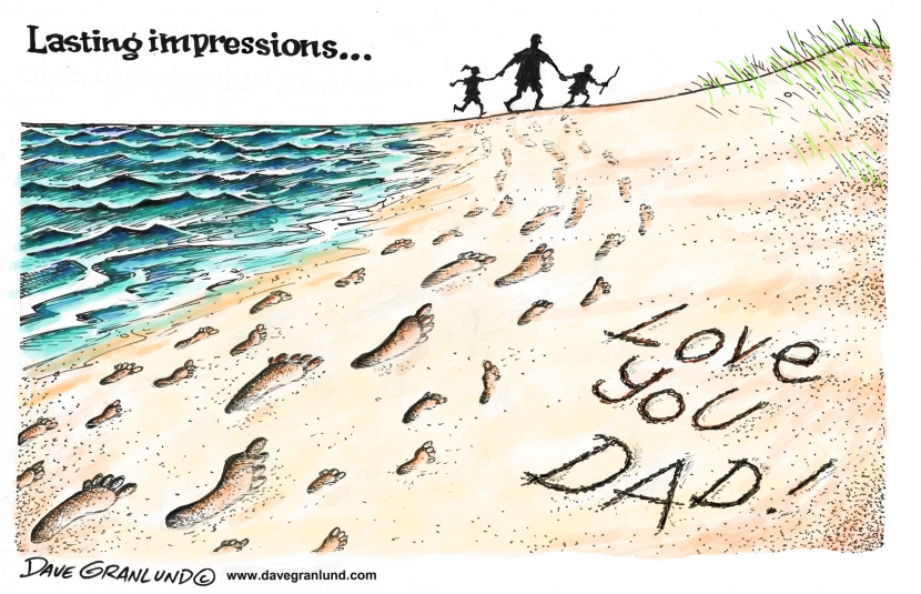 Father's Day footprints