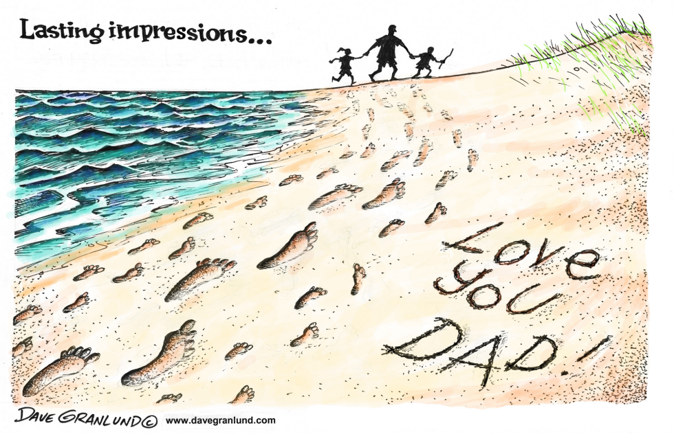 Father's Day footprints