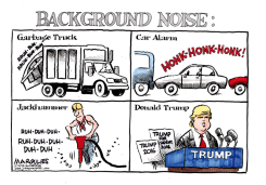 DONALD TRUMP FOR PRESIDENT   by Jimmy Margulies