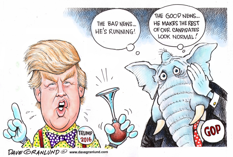  TRUMP 2016 by Dave Granlund