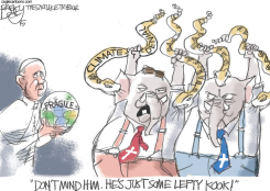 CLIMATE SNAKE HANDLERS  by Pat Bagley