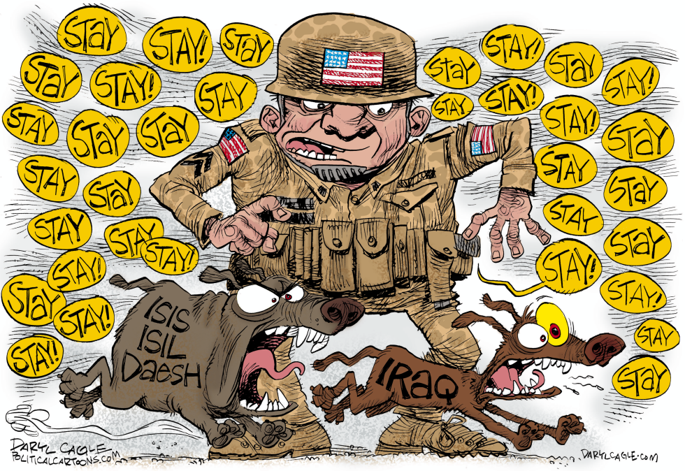 Training Iraqi Troops COLOR