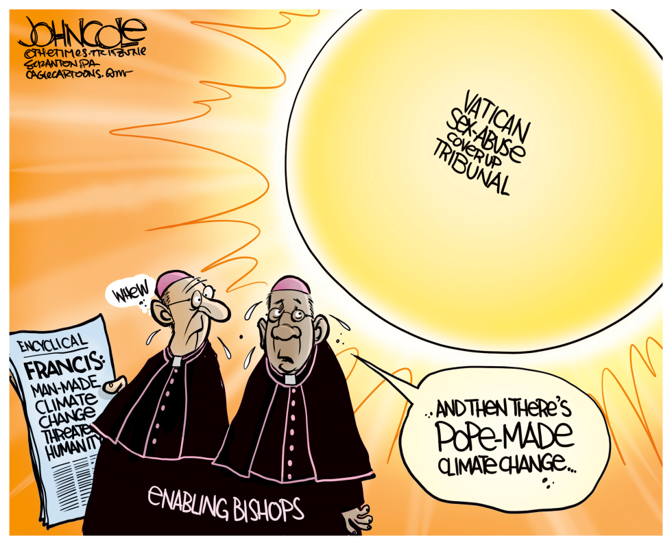  POPE-MADE CLIMATE CHANGE by John Cole