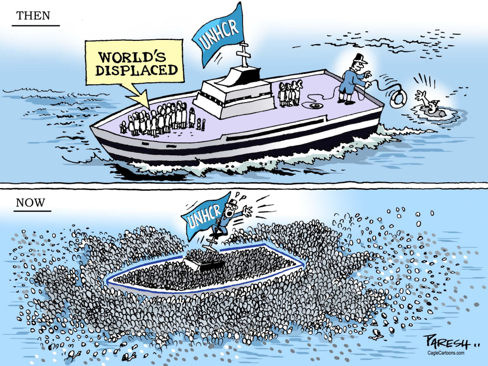  WORLD’S REFUGEES by Paresh Nath