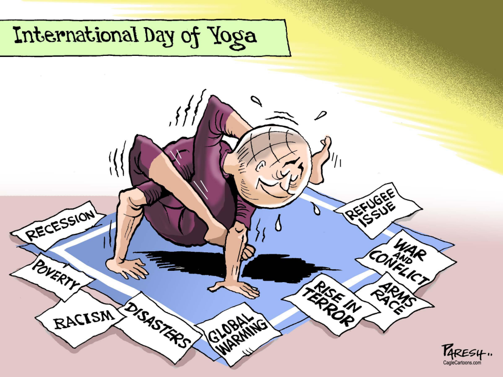  INTERNATIONAL DAY OF YOGA by Paresh Nath