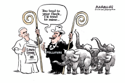 PAPAL ENCYCLICAL ON CLIMATE CHANGE by Jimmy Margulies