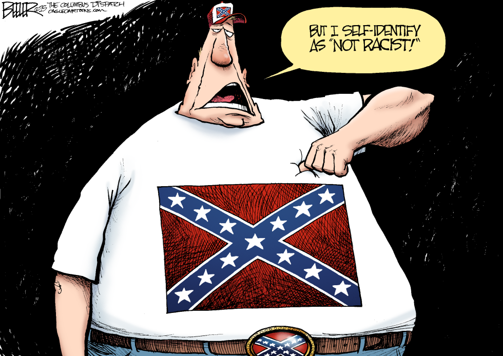  CONFEDERATE FLAG by Nate Beeler