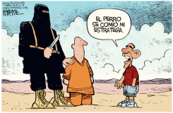 ESTRATEGIA DE OBAMA PARA ISIS /  by Rick McKee