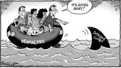 SCOTUS  OBAMACARE by Bob Englehart