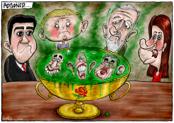 LABOUR LEADERSHIP A POISONED CHALICE by Brian Adcock