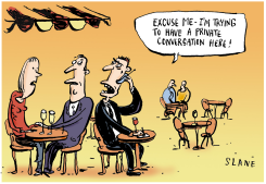 PRIVATE CONVERSATION by Chris Slane