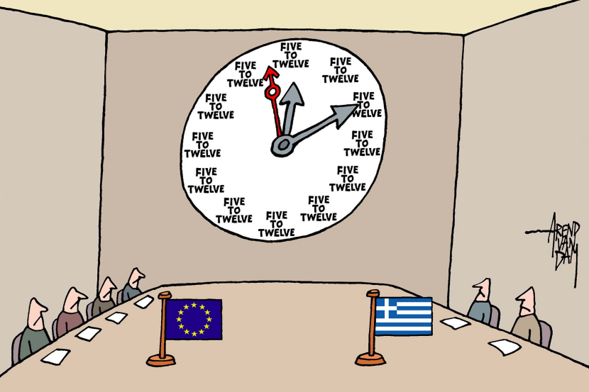 five to twelve for Greece