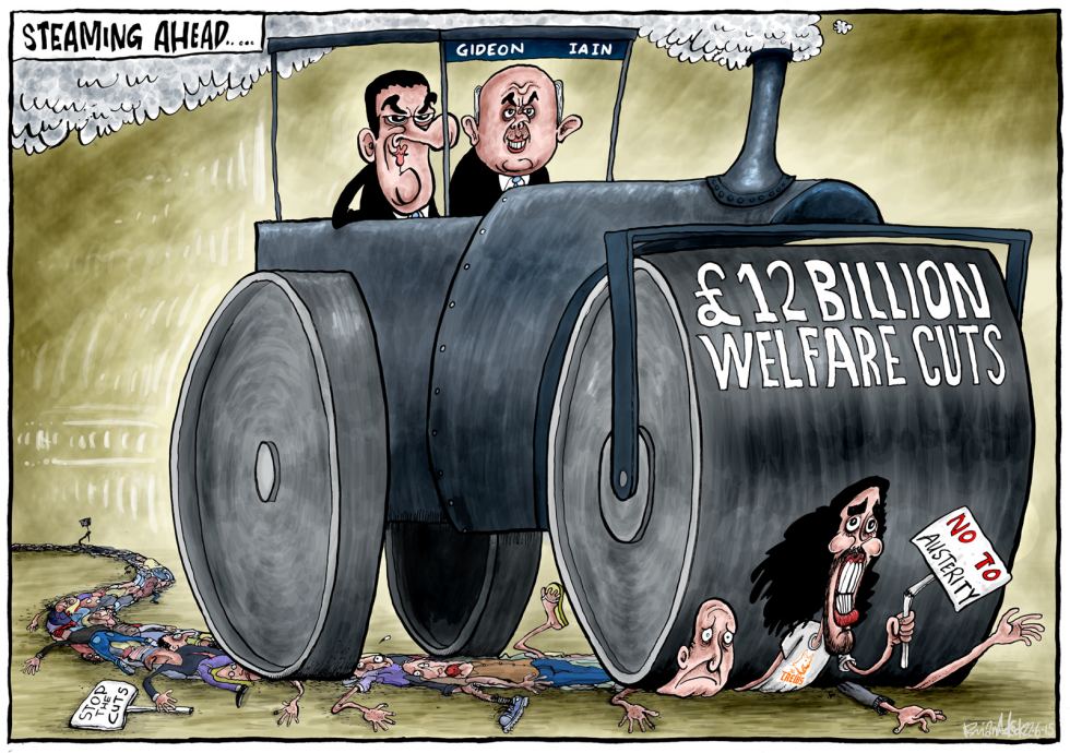 UK Government Steams Ahead With Welfare Cuts