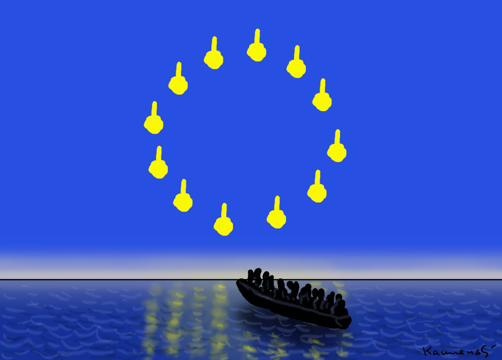 African Refugee Welcome to Europe