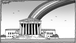 SCOTUS GAY MARRIAGE by Bob Englehart
